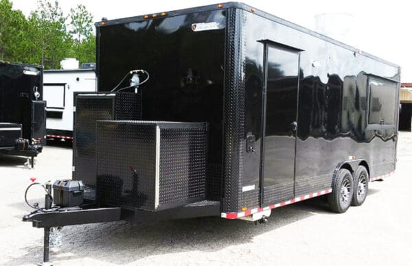 2025 Southern Dimensions Concession Trailer 22 Foot- With OLE Hickory CTO and Gull Doors (SDG-234) - Image 2